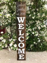 4 Foot Front Porch Welcome Sign