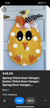 Spring/Easter Egg Door Hanger